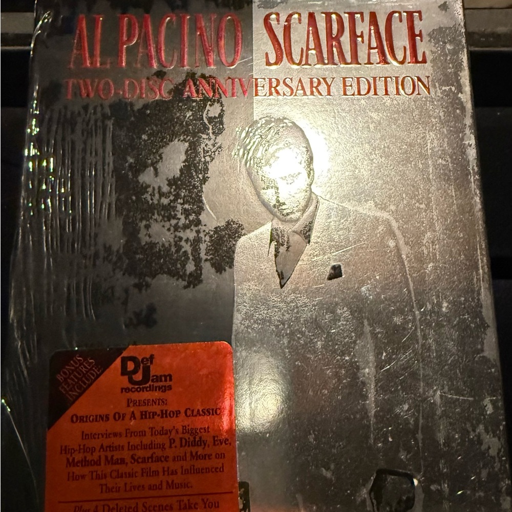 Scarface two-disc Anniversary edition gift box